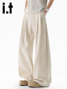 FINGERCROXX | Old Money Style Linen-Feel Loose Fit Summer Trousers