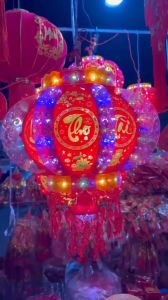 360 Rotating braided lantern electronic ball cage wall hanging decoration lamp military Lantern