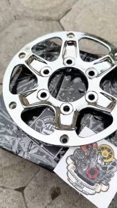 plendes pangkon piringan cakram tiger revo ORI CHROME CELUP