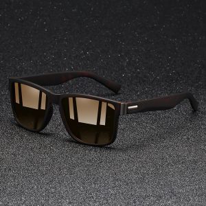 Fashion Vintage Square Polarized Sunglasses Men Women Driving Fishing Luxury Brand Designer Sun Glasses Drivers Eyewear UV400