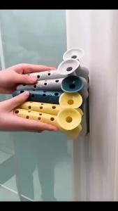 Vỏ Bọc Núm Cửa Bằng Silicon Có Đế Hút Chống Va Đập Dày Dặn Bảo Vệ Tay Nắm Cửa Cho Bé An Toàn Cho Gia Đình.