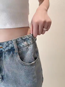 Korean Fashion Anti-glare Buckle Brooch Fixed Clothes Trouser Waist Change Small Waist Buckle