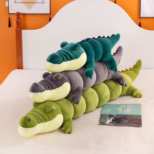 JOJOY Crocodile Pillow Fluffy Best Hug Stuffed Toys Animal Doll Plush Toys Kids Doll Children Toys Anak Patung Buaya