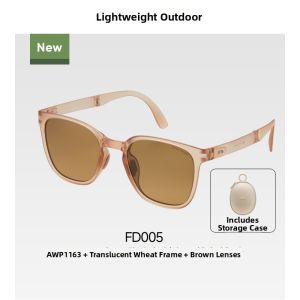 Beneunder | Foldable Polarized Sunglasses For Women Suitable For Round And Square Faces Driving UV Protection Strong Light Sun Protection
