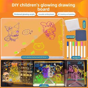 JIFANPAUL | Transparent Light-up Drawing Board for Kids