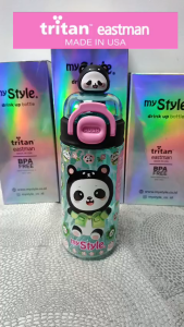 My Style TM 1321 Panda Drink TRITAN Bottle 450ml untuk Anak Perempuan