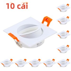 JOYINLED Đèn LED Âm Trần GU10 Đèn Vuông Gắn Trần 65mm Đèn Chiếu Sáng Gắn Trần Khung Nhôm Trắng - 5/10 Chiếc