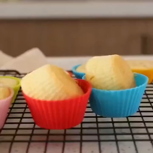 1pcs Kitchen Baking Tools Silicone Muffin Cup Round Cake Cup Mold Baking Muffin Cup