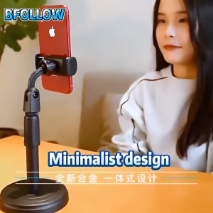 HD25 Phone Holder Standing Hp L7 Tongsis Selfie Panjang warna hitam Lazypod HD-25