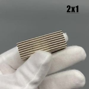2025N35 Round Magnet 1x1 2x1 2x2 Neodymium Magnet Permanent NdFeB Super Strong Powerful Magnets 1*1 2*1 2*2