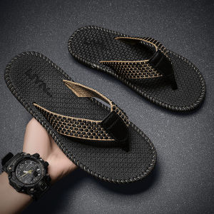 Mens Summer Outdoor Wearable Slip-On Anti-Slip Wear-Resistant Sandals Sport Casual Slipper Breathable Flat Heel Rubber Sole