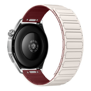 18/22MM Two Tone Silicone Band for Huawei Watch GT 7/6/5/4/Pro 46MM Sport Magnetic Strap for Huawei Watch GT 5/6 41mm Bracelet