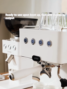 Gemilai CRM3005L Italian coffee machine semi-automatic household commercial small extraction machine milk frother small Italian concentrated steam frother milk frother