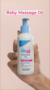 Sebamed Baby Massage Oil| With Soya Oil|Non- greasy|Ideal for newborn |150 ml