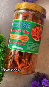 IKAN TAWAR BALADO BELAHAN 210 GRAM ENAK KERIUK KRIUK SIAP SAJI FRESH TANPA PENGAWET LAUK PAUK MAKAN INSTAN MATANG TAHAN LAMA KERING ASIN NASI ANAK KOS