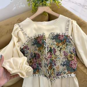 ALITHAA DRESS + Vest Import Bangkok • Dress Nabila Selebgram terbaru • dress Shimmer Mewah