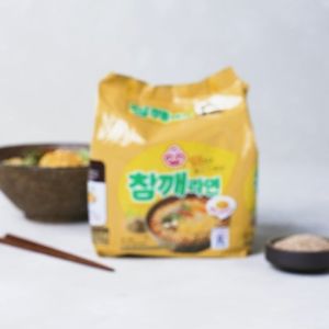 ขายยกลัง โอโตกิ รามยอนน้ำมันงา 1 ลัง 32 ห่อ มาม่าเกาหลีขายดี OTTOGI SESAME RAMEN 참깨라면 มาม่าเกาหลี