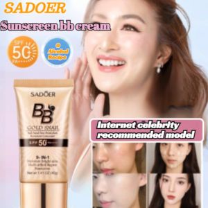Golden Snail Sunscreen BB Cream Foundation Repair Concealer Hydrating Moisturizing Cream Golden Snail Repairing Concealer
