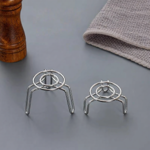 Stainless Steel Mini Steamer Rack Small High and Low Legs