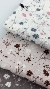 05 meter Bahan Kain Crinkle Cringkel Kringkle Motif Thea