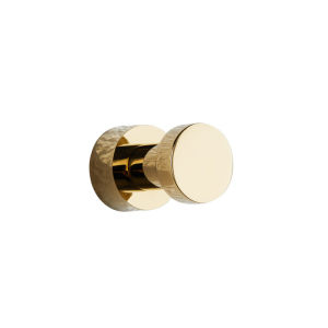 Solid Brass Single Hook Full Copper Brushed Gold Bathroom Coat Hook No Drilling Required Clothing Hat Hook Adhesive Wall Mount