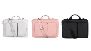 Cặp Xách Laptop Túi Chống Sốc Laptop Macbook Có Dây Đeo Chéo Vải