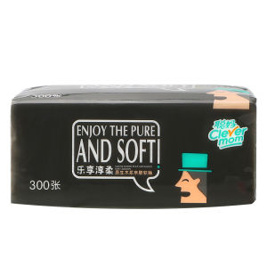Tissue Household Pure Wood Pulp Paper Towel 4 Layers 300 Sheets Toilet Paper Disposable Dinner Table Napkins