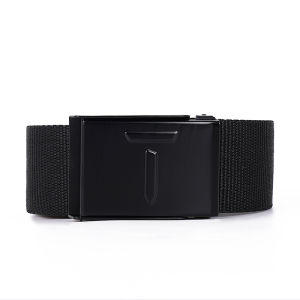 EUROPEAN TOUR | Mens Fashion Sport Leisure Versatile Automatic Buckle Plain Color Woven Belt
