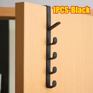 1pcs Bedroom Door Hanger Clothes Hanging Rack Over The Door Plastic Home Storage Organization Hooks Purse Holder for Bags Rails