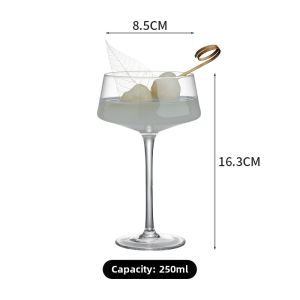 Highball Glass Champagne Cocktail Special Cup Multi-drink Glass Footed Margarita Cup Fruit Wine Tower Cup Soulbar Brand