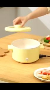 HANGROO 💥ถูกที่สุด💥 หม้อมินิไฟฟ้า1.8L หม้อไฟฟ้า ไฟแรงมาก หม้อไฟฟ้าเอนกประสงค์ ใช้ง่ายสะดวกสบาย ต้ม ทอด ไม่ติดกระทะ LK