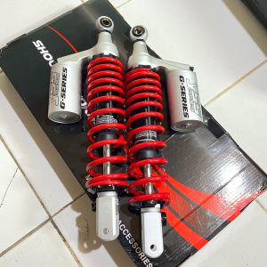 SHOCKBREAKER SEKOK SHOCK BELAKANG PCX N MAX 155 TABUNG MDL COPY YSS BLACK SERIES UKURAN 345MM MATIC NMAX OLD 155 PCX 150 SHOCK BREAKER TABUNG MDL YSS G SERIES N MAX OLD PCX 150 LOKAL