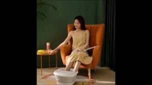 [รับประกัน 5 ปี] อ่างสปาเท้า 16L ความจุใหญ่ พับเก็บได้ เลียนแบบการนวดแบบคนจริง ขุดลอกเส้นเมอริเดียน อ่างแช่เท้า นวดฝ่าเท้า นวดเท้า เครื่องนวดฝ่าเท้า เครื่องสปาเท้า เครื่องแช่เท้า ถังแช่เท้า กะละมังแช่เท้า