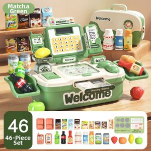 Lekate | Supermarket Cash Register Toy Checkout Counter For Kids