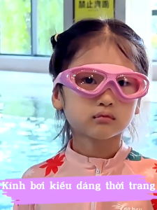 Kính bơi YUKE và Nón Bơi Cho Bé Từ 3-12 Tuổi Bé Trái Bé Gái Hình Pony Phi Hành Gia kín nước Mirilik