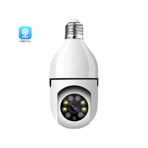 Camera Bóng Đèn V380 1080P IP CCTV 5MP Không Dây Camera An Ninh Gia Đình Giám Sát 360 Độ Camera Giám Sát Trẻ Em HD Pro Với Chức Năng Phát Hiện Hình Người Bằng AI