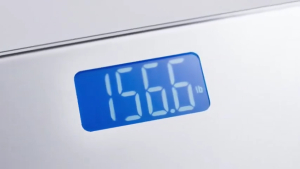 LCD DISPLAY GLASS BODY WEIGHING SCALE