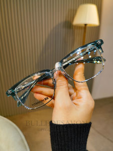 BULLE DE SAVON | New Retro Half Rim Prescription Eyeglass Frames
