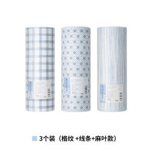 Water Absorbent Kitchen Cleaning Cloth Lazy Person Dishwashing Paper Towel Non-Falling Hair Disposable Wet And Dry Dual-Purpose