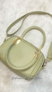 CLARISSA MAHEIN Tiga Ruang Shoulder Bag Tas Selempang Motif Tikar Tas Wanita Kekinian Tas Slingbag Tas Slempang Aira CMSBB010M