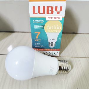 BOHLAM LED LUBY CAHAYA KUNING PAKET 10 PCS 7 WATT
