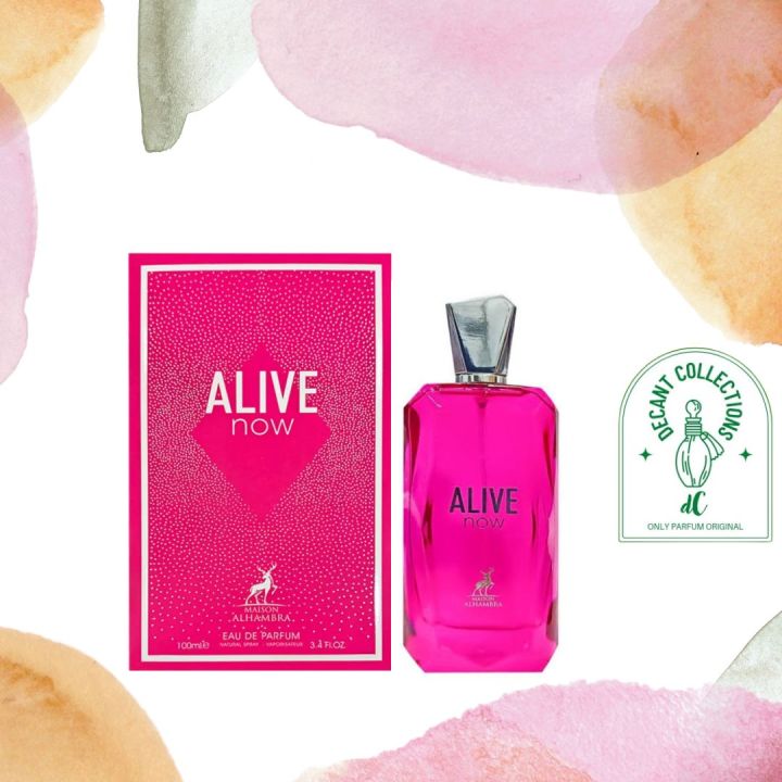 Parfum Wanita Orignal Maison Alhambra Alive Now EDP Lazada Indonesia