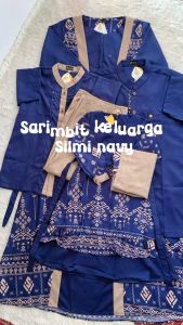 Baju Couple Pasangan Lebaran Seragam Dress Wanita Dewasa Fashion Keluarga Terbaru 2025 Silmi Family