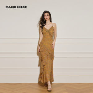 Summer Beach Long Dress Halter Hem