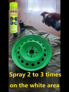 【BUY 1 TAKE 1】620ML Super Fluorescent Green Yellow Spray Paint Night Light Universal Model