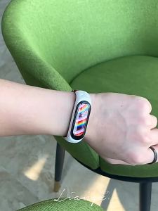APband | Vòng Tay Bện Nylon Cho Xiaomi Mi Band 7/6/5/4/3 Dây Đeo Đồng Hồ Tương Thích Dây Đeo Đồng Hồ Miband5 Dây Đeo NFC Pulseira Correa
