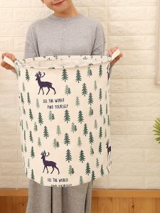 Thùng Đựng Quần Áo Bẩn Bằng Vải Có Thể Gập Lại Thùng Đựng Đồ Chơi Nhà Cửa Thùng Đựng Đồ Giặt Chống Thấm Nước Thùng Đựng Đồ Giặt Nhà Cửa