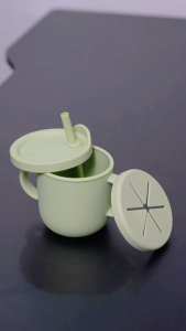 Cốc tập uống silicone Lumicare - Chuông nhỏ
