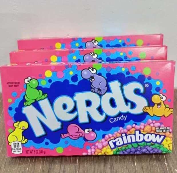 nerds candy rainbow / sour big chewy / watermelon cherry / grape ...