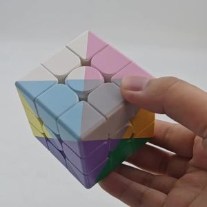 Khối Rubik 3x3 12 Màu Xoay Dễ Dàng Mượt Mà Đồ Chơi Giải Đố Dành Cho Trẻ Em & Người Lớn Quà Tặng Giáo Dục STEM